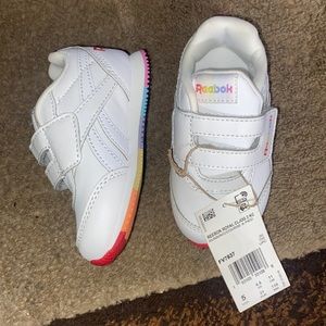 Reebok rainbow shoes